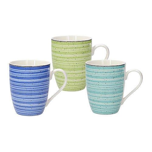 cumpără Cană Tognana 54086 350ml, Iris Bahamas, 3 culori, porțelan în Chișinău 