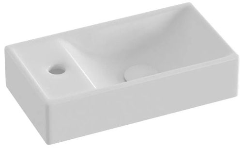 купить Раковина Ravak Veda 400 L 40.8x22.2cm White XJXL1240000 в Кишинёве 