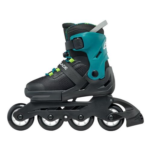 cumpără Role Rollerblade 86B0751520NG02 Microblade XT, 33-36.5, Nero/Verde Petrolio în Chișinău 