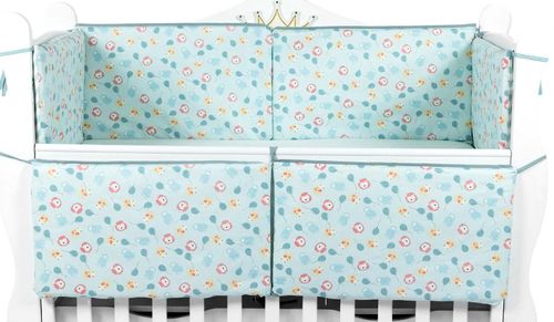 купить Бортик для кроватки PernaMea Baby Zoo 120x60cm (PM.101755/10) в Кишинёве 