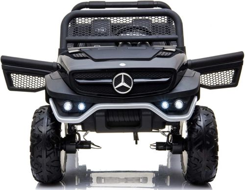 cumpără Mașină electrică pentru copii Kids car 8490033-2Rblack MERCEDES BENZ UNIMOG în Chișinău 