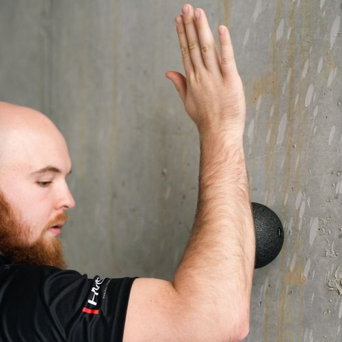 купить Массажер механический HMS 6924 Minge masaj negru d=10cm, max.150kg (17-42-022) в Кишинёве 