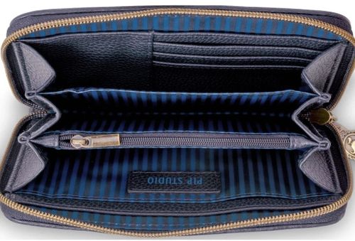 cumpără Portmoneu Pip Studio 51.273.438 Willow Wallet Jabali 18x3x11cm 18x3x11 Blue în Chișinău 