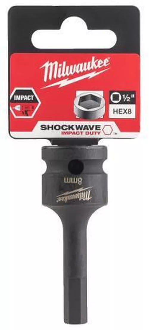 cumpără Set de tubulare, bite, duze Milwaukee 4932478065 Cap cheie tubulară 1/2", HEX8, 67 mm în Chișinău 