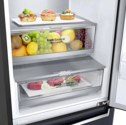 купить Холодильник с нижней морозильной камерой LG GW-B509SBUM DoorCooling+ в Кишинёве 