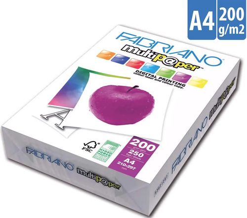 купить Бумага офисная Fabriano 53621297 Hartie Multipaper A4, 200g/m2, 250 foi в Кишинёве 