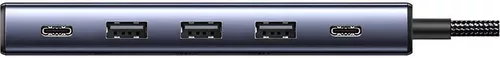 купить USB Hub Ugreen 75642 HUB 5in1 Type-C to DP 1. 4K@60Hz + 3*USB 3.0 + USB Type-C + PD 100W | CM511, Gray в Кишинёве 