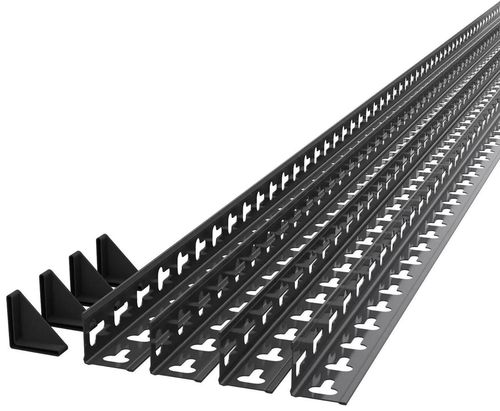 купить Cтеллаж складской Nex Home Raft metalic Titan 1800x1200x400mm, 4 polite MDF, Antracit в Кишинёве 