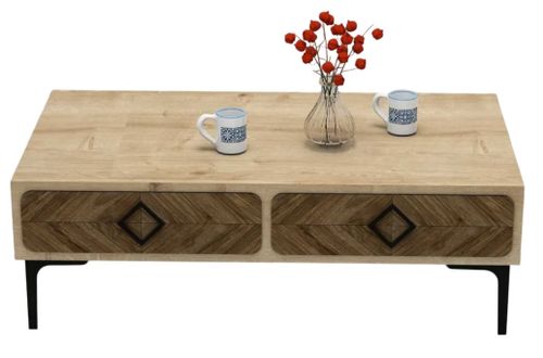 купить Журнальный столик Trendy Samba, Stejar 105x34x60cm в Кишинёве 