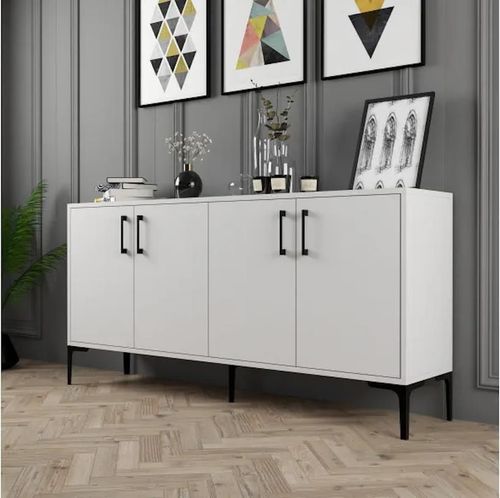 cumpără Casetieră Trendy Kiev, Alb 180x78x35cm în Chișinău 