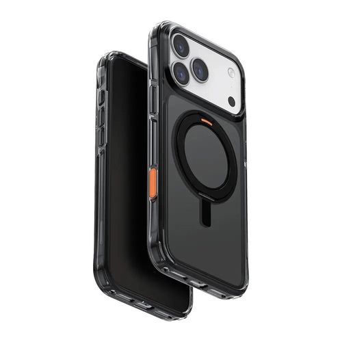 cumpără Husă pentru smartphone UNIQ iPhone 17 Pro Max (2025) 6.9 Hybrid Swivix with 360 Rotating Kickstand, Carbon Black în Chișinău 