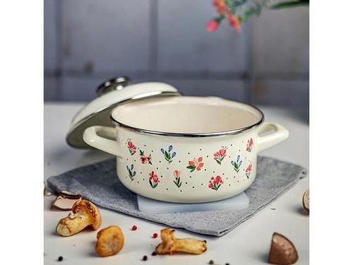 cumpără Cratiță Metalac 57060 Cratita emailata Fiorella 20cm, 2.75L, capac din metal în Chișinău 