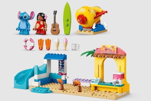 cumpără Set de construcție Lego 43280 Beach Fun with Lilo & Stitch în Chișinău 
