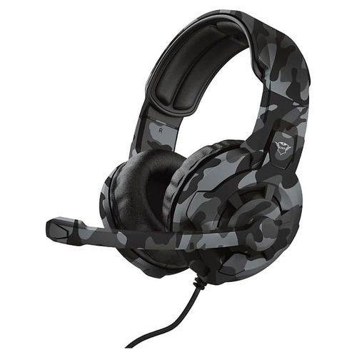 купить Trust Gaming GXT 411K Radius Multiplatform Headset - Black Camo, 40mm drivers provide a booming audio experience, adjustable microphone, Nylon braided cable (1m) plugs directly into game controllers and an extra adapter cable (1m) for PC в Кишинёве 