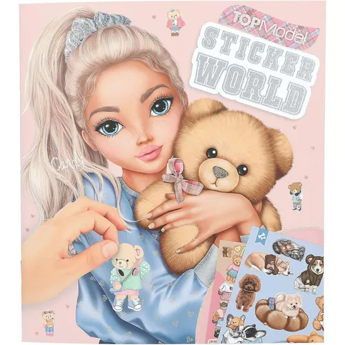 cumpără Set de creație TOPModel 0413209 Caiet de schite cu autocolante Ursuletul Teddy în Chișinău 