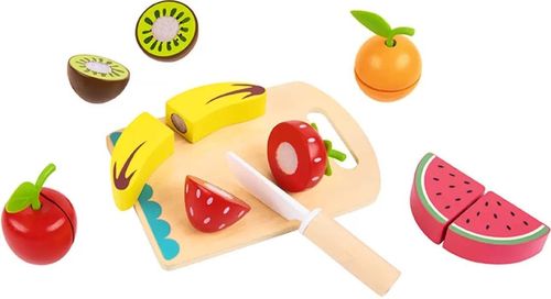 cumpără Jucărie Tooky Toy R25 / 3 (73834) Set de fructe din lemn TK111 în Chișinău 