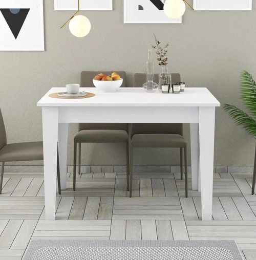 cumpără Masă Trendy Kiev 510-Alb 110x75x72cm în Chișinău 