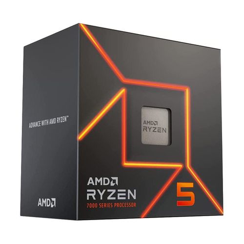 cumpără Procesor CPU AMD Ryzen 5 7600 6-Core, 12 Threads, 3.8-5.1GHz, Unlocked, AMD Radeon Graphics, 6MB L2 Cache, 32MB L3 Cache, AM5, Wraith Stealth Cooler, BOX (100-100001015BOX) în Chișinău 