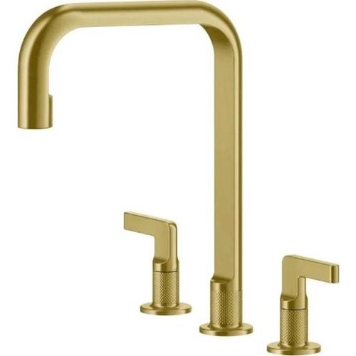 купить Смеситель кухонный Gessi 58701-716 Inciso Gold Brushed PVD в Кишинёве 