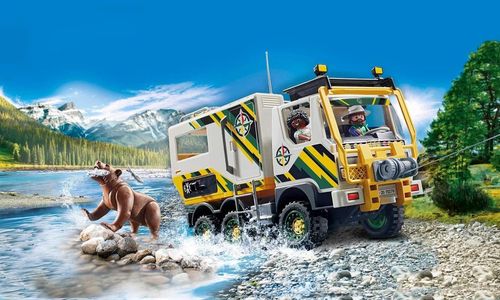cumpără Set de construcție Playmobil PM70278 Outdoor Expedition Truck în Chișinău 