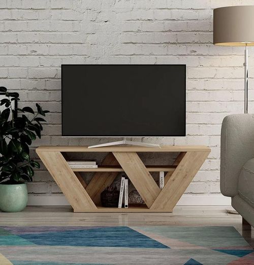 купить Тумба напольная для TV Trendy Pipralla, Stejar 110x40x30cm в Кишинёве 