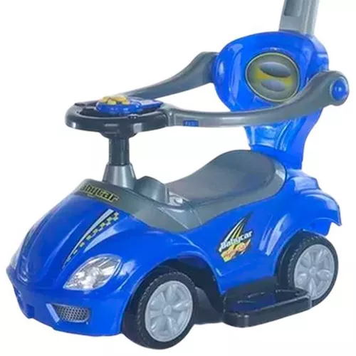 купить Толокар Baby Mix 45836 Mega Car 3v1 Blue в Кишинёве 