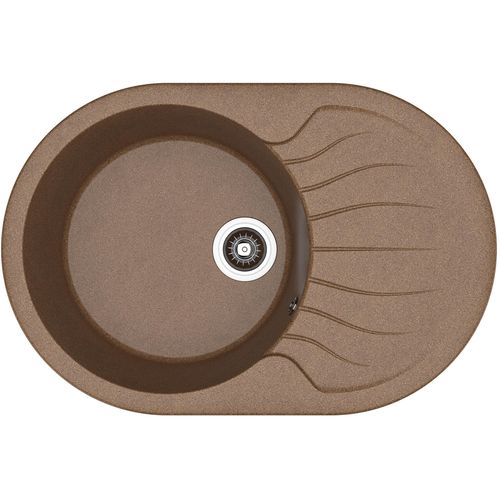 cumpără Chiuvetă bucătărie Dr.Gans Berta 760х510х217 Brun/Terracota în Chișinău 