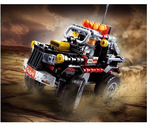 cumpără Set de construcție Sluban B0663D Set de construcție SUV negru, 158elem. în Chișinău 