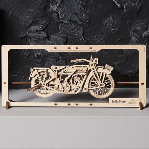 cumpără Set de construcție Ugears 57173 Motocicleta în ramă în Chișinău 