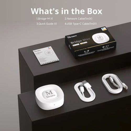 cumpără Hub pentru Smart Home Sonoff Zigbee Bridge Max (Matter Bridge, Local Web Interface, LAN) în Chișinău 