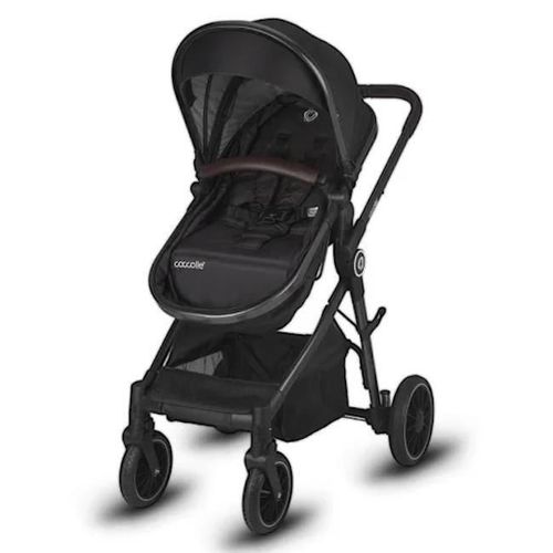cumpără Сărucior pentru copii Coccolle Ago Diamond black, 3in1 cu landou transformabil în Chișinău 