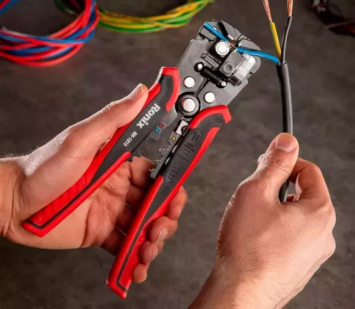 купить Ручной инструмент Ronix RH-1813 Клещи для снятия изоляции 0.2-6mm в Кишинёве 
