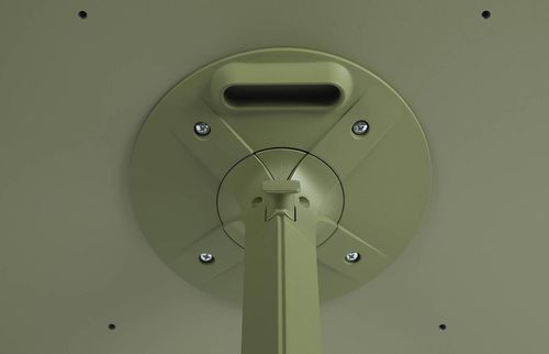 cumpără Masă Nardi Picior (baza) de masa aluminiu BASE FRASCA MINI FOLDING vern. bianco 53253.00.000 în Chișinău 