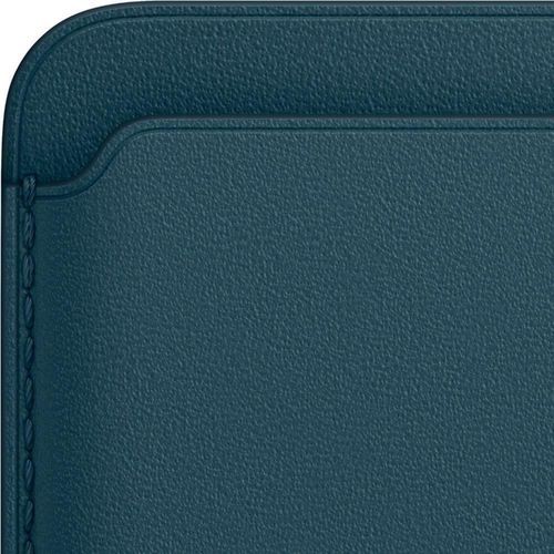 cumpără Husă pentru smartphone Apple iPhone Leather Wallet with MagSafe Baltic Blue MHLQ3 în Chișinău 