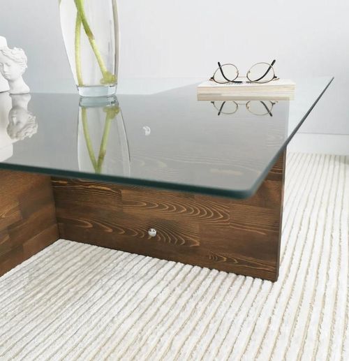 cumpără Măsuţă cafea Trendy Glory, Nuc 90x35x90cm în Chișinău 