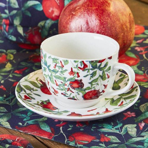 купить Чашка Tognana 54644 Atollo Набор чашек и блюдец, 4шт, Мелограно в Кишинёве 