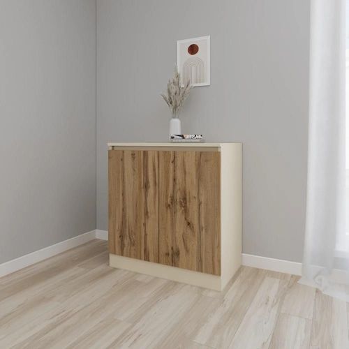 купить Комод Smartex (16419) Т8 60cm Ivory+Stejar Inchis в Кишинёве 