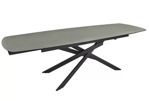 купить Стол Deco LEA Dark Grey (180+40+40)*90*76 в Кишинёве 