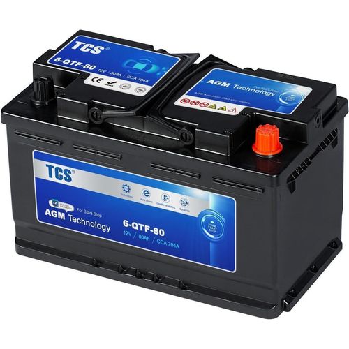 купить Автомобильный аккумулятор TCS 6-QTF-80 в Кишинёве 