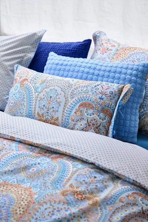 cumpără Pernă Pip Studio 329648 Jabali Flower Cushion 35x60 Blue în Chișinău 