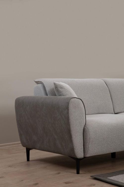 купить Диван Trendy Aren Gri (3 locuri) в Кишинёве 