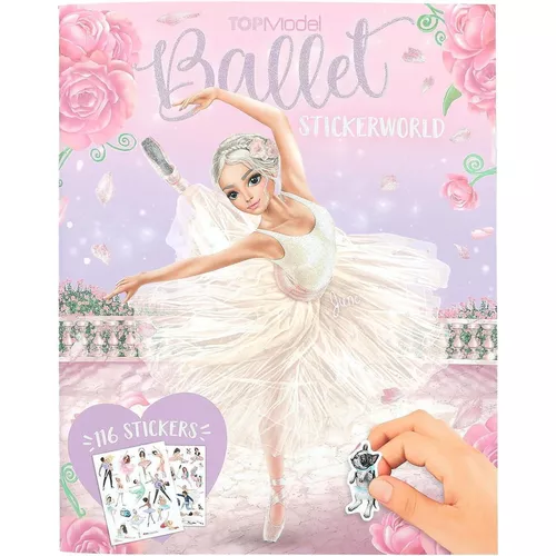 cumpără Set de creație TOPModel 0413049 Caiet de schite cu autocolante Balet în Chișinău 