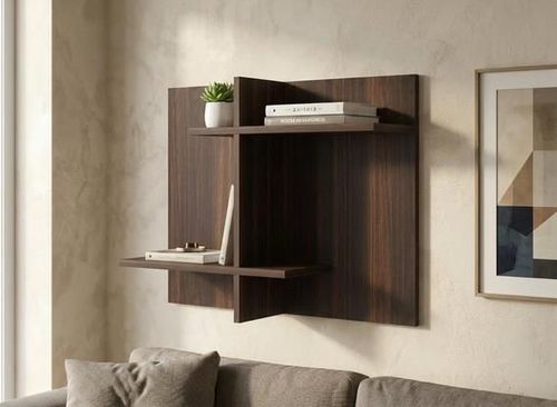 купить Полка декоративная Fabrik Home Tetris 1 (840x600x250) Орех темный в Кишинёве 