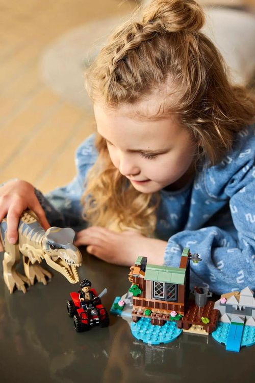 cumpără Set de construcție Lego 76975 Jurassic World: Evadare pe râu din calea unui T-Rex în Chișinău 