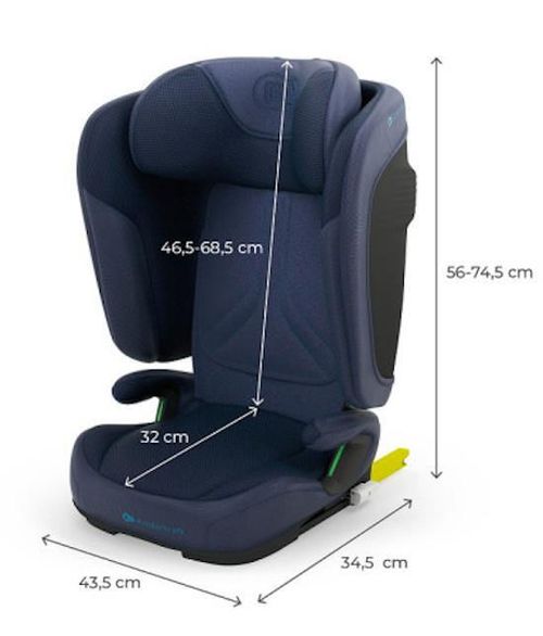 cumpără Scaun auto KinderKraft KCUNIT02NAV0000 Unity2 I-Size 100-150cm Navy în Chișinău 