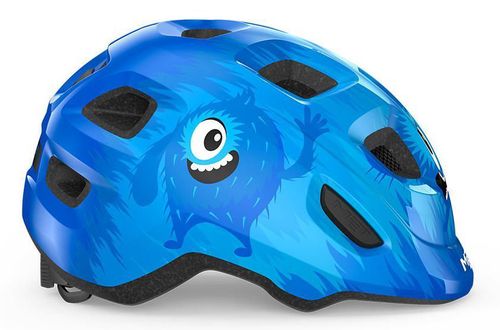 купить Защитный шлем Met-Bluegrass Hooray blue monsters glossy XS в Кишинёве 