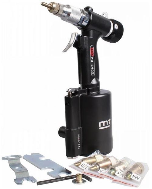 купить Заклёпочник ручной Mighty Seven PB-2402 Пневмагидравлический для рейзбовых заклёпок, M4-M10 в Кишинёве 