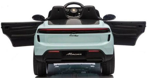 cumpără Mașină electrică pentru copii Kids car DK-PM666_Blue Porsche Macan Turbo EV, 12V10AH, scaune din piele în Chișinău 