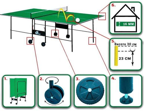 купить Теннисный инвентарь GSI Sport Athletic Strong Gp-3 Indoor Green в Кишинёве 