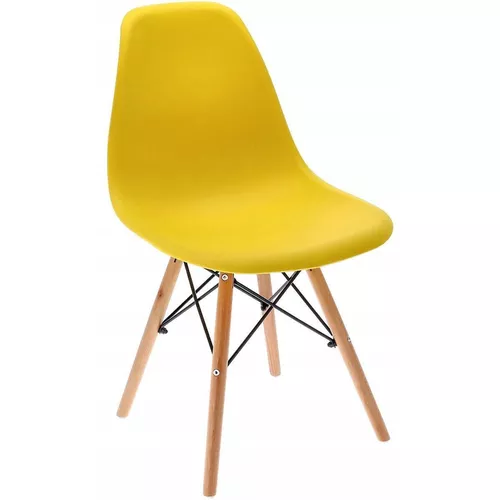 купить Стул Jumi SD-972698 81x46x52cm, Galben в Кишинёве 